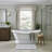 69'' x 29.5'' Soaking Acrylic Bathtub