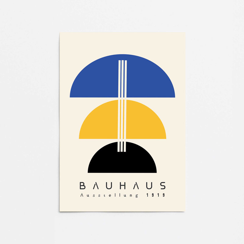 «Balancing Bauhaus», impression roulée, H 14 po x l 11 po