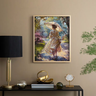 «WOMEN Series DCCXIX», reproduction encadrée - bois massif