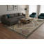 Tapis oriental gris 10 x 14