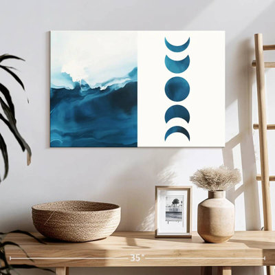 Avery Moonshine Waves Diptych