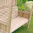 O'Donohue 207cm W x 55cm D Solid Wood Arbour with Bench in Natural