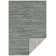Machine Woven Green Indoor/Outdoor Rug