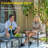Metal 2-Person Patio Furniture Set, Outdoor Seating Group with Thick Cushions, Loveseat, Side Table-104699498