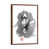 Classic Brown Wood Framed