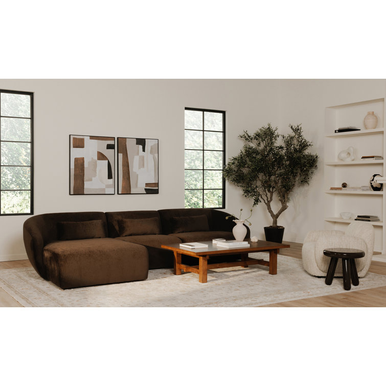 Anson 3 - Piece Upholstered Modular Sectional