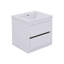 Ensemble de meuble-lavabo simple mural moderne 24 po avec lavabo en résine-1316793063-1316793066