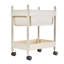 54cm H x 41.5cm W 2 - Cabinet Utility Cart with Wheels