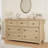 7 Dresser for Bedroom, 54" Wide Drawer Dresser with Storage Freestanding, Wooden Closet Storage Chest for Living Room, Bedroom, Entryway, Natural Oak-1005082488