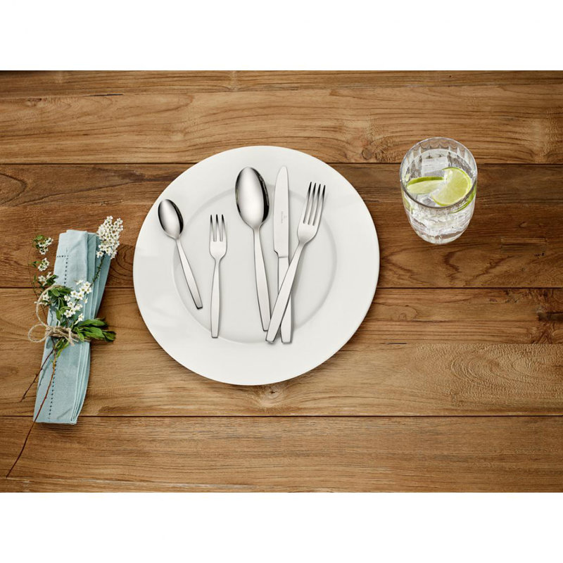 Charles 30 Piece 18/10 Stainless Steel Cutlery Set, Service for 6