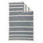 Reversible Framed Stripe Wool Throw-16873895