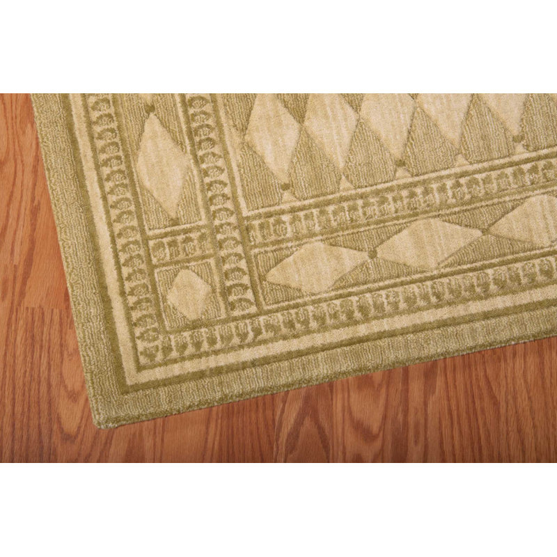 Dunnstown Wool Geometric Indoor Rug, Rectangle 9'9" x 13'9"