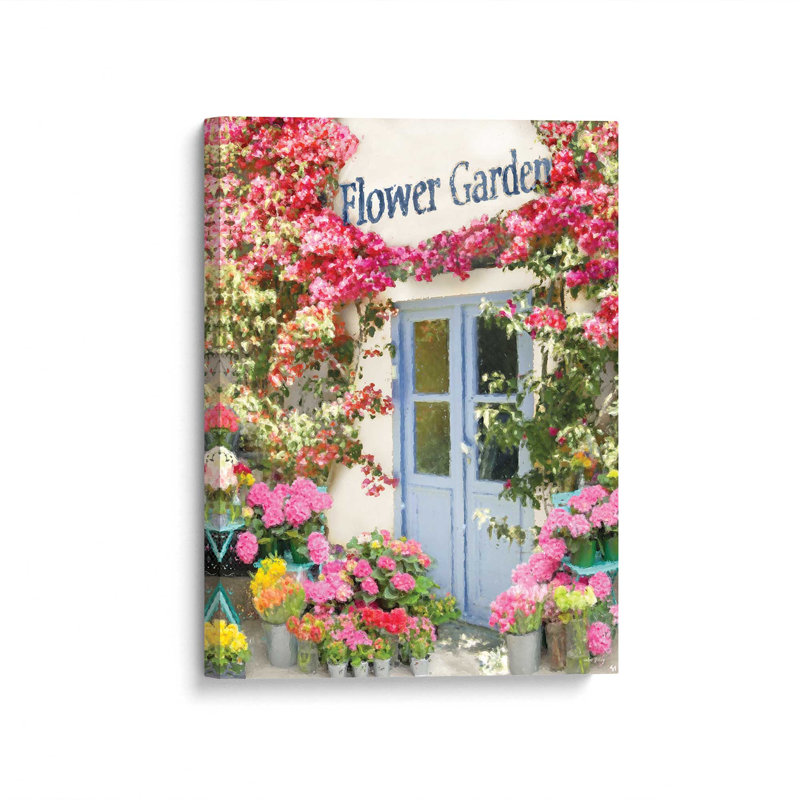 «Flower Garden» par Amber Sterling, reproduction d'art, Toile non encadrée, L 24 po x H 32 po, Ne s’applique pas