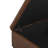 Gabbie 36"W Upholstered Vegan Leather Contemporary Square Lift-Up Coffee Table Storage Ottoman with Hidden Storage-388128258