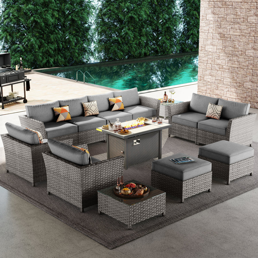 Cassville Sofa Seating Group with Cushions-No Assembly Required