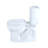 Entrada 1.28 GPF (Water Efficient) Round Two- Piece Toilet (Seat Included)