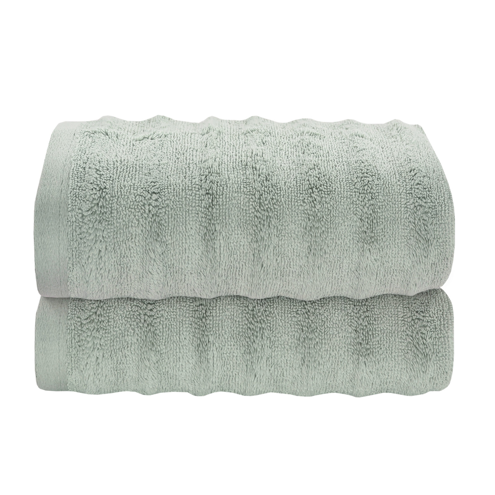 Crete Striped Cotton Hand Towels, Spa