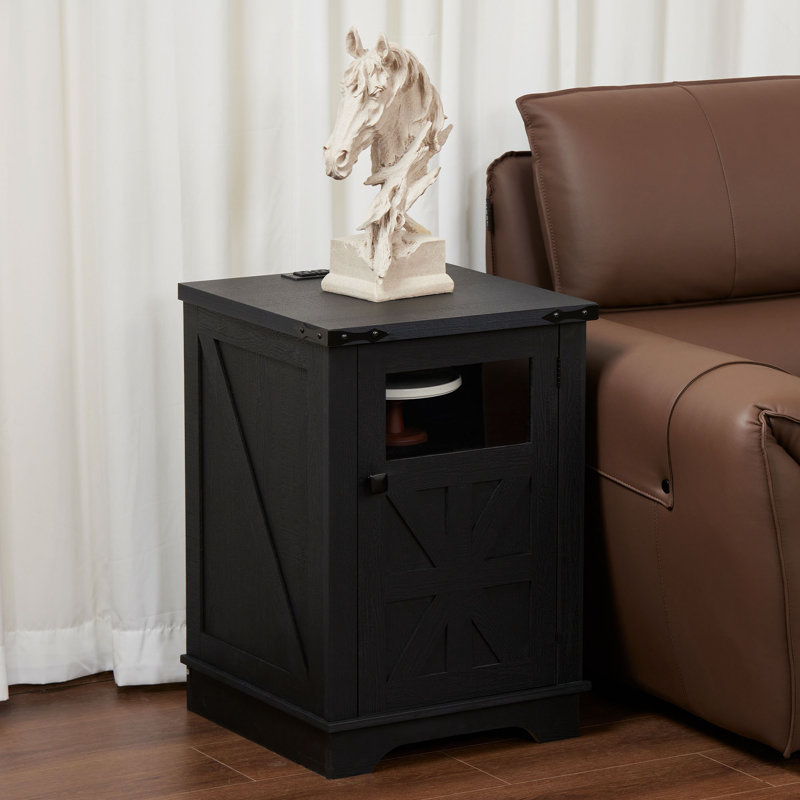 Table de chevet Romary, Noir