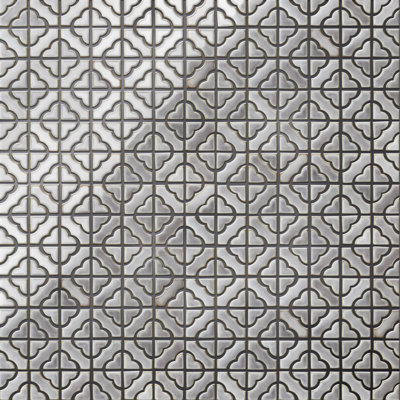 Hudson Tower 12 In. X 12 In. Porcelain Mosaic Tile