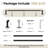Upper Vobster 1 Inch Adjustable Industrial Pipe Curtain Rod Indoor/Outdoor Ceiling or Wall Mount-622529132