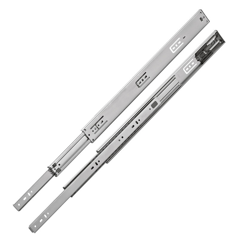 Full Extension Side Mount Metal Drawer Slide, 22"