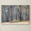 « birches », reproduction de photo sur toile tendue-32709694