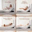 Base de lit réglable ergonomique pour grand lit, base de lit réglable, base électrique avec télécommande sans fil, masseur