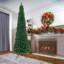 Sapin de Noël artificiel vert élancé-1504124138