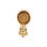 Embrasse de broche