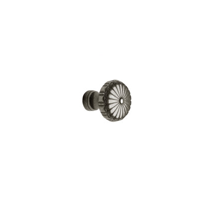 Crown Bronze Round Knob