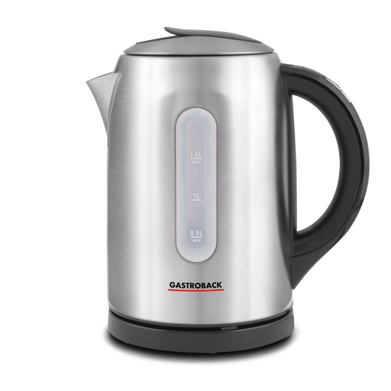Gastroback 1.5L Stainless Steel Electric Tea Kettle