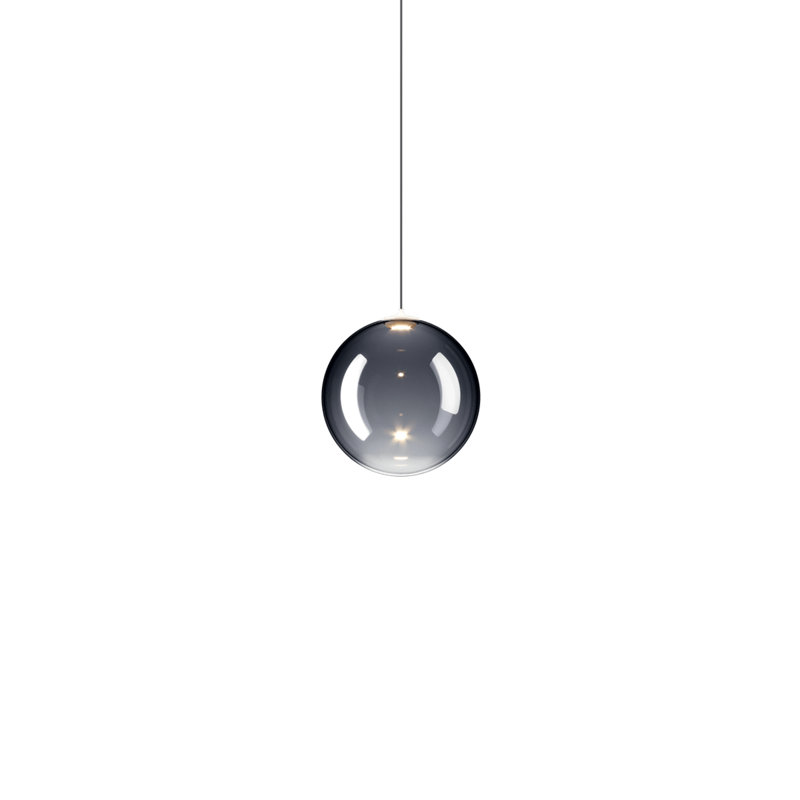 Random Solo 1 - Light LED Pendant, Glossy Smoke