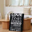 Toile, "Design A Visally Striking Black and White", impression sur toile mettant en vedette un collage de phrases et de mots inspirants-1203316139