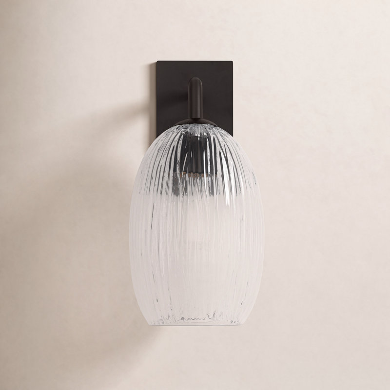 Serafina 10 Sconce, Aged Iron