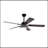 Ceiling Fans with Lights and Remote Control