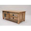 Acima Solid Wood 4 Legs Coffee Table with Storage