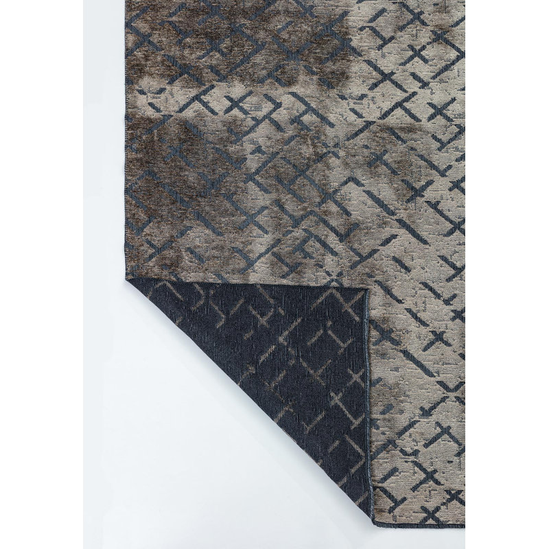 Rapture Abstract Area Rug, Rectangle 6'7" x 8'3"