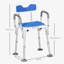 Probst EVA Padded Shower Chair for the Elderly and Disabled Blue