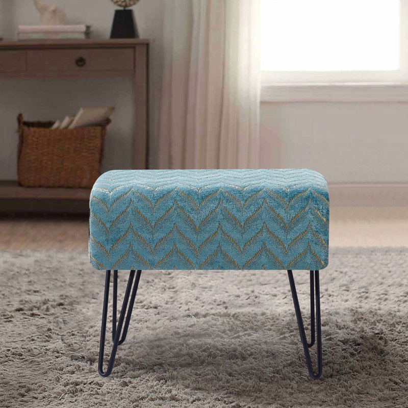 Repose-pieds Hamel, Turquoise