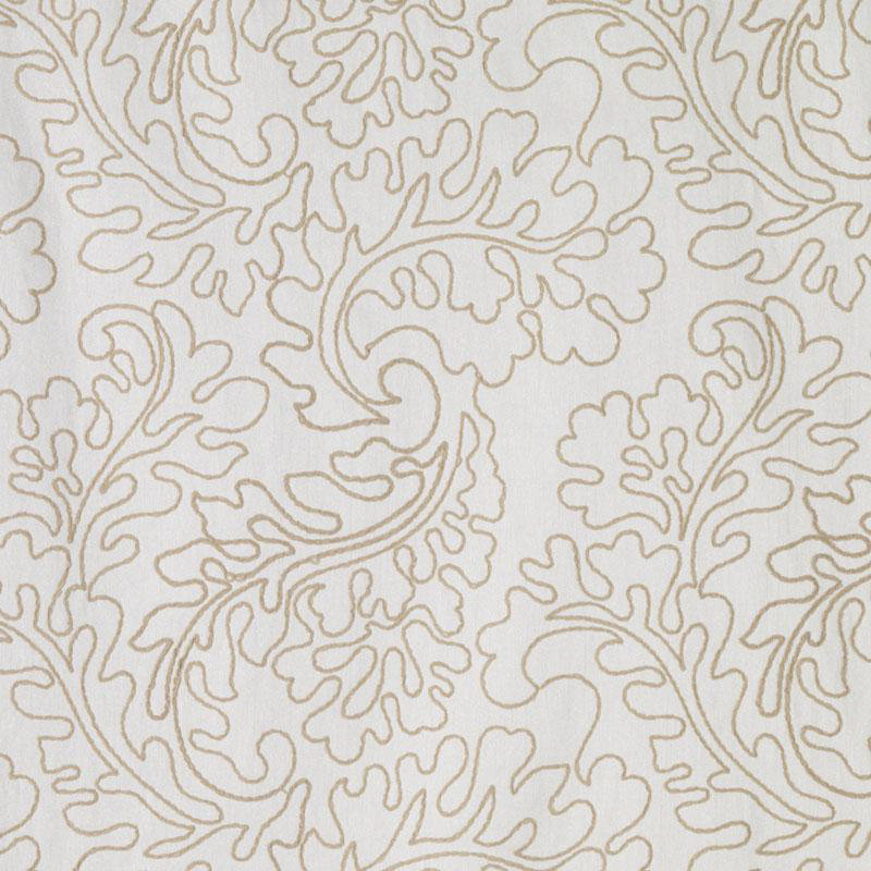Leona Polyester Fabric, Almond