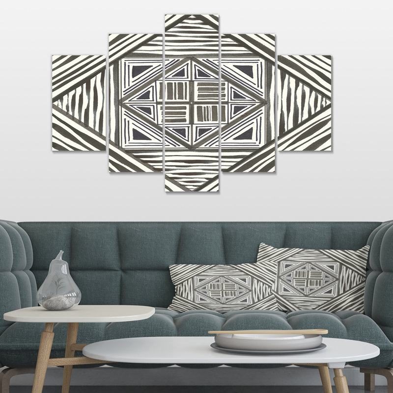 «», reproduction d’impression multi-pièces sur toile Minimalist Graphics II