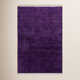Clio Handmade Wool Purple Rug