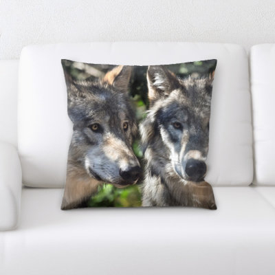 Microsuede Throw Pillow