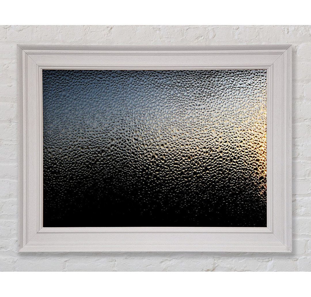 Gerahmtes Wandbild Condensation