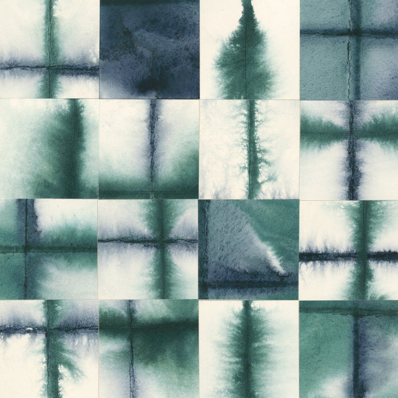 Evanesce II - Wrapped Canvas Print, 30cm H x 30cm W