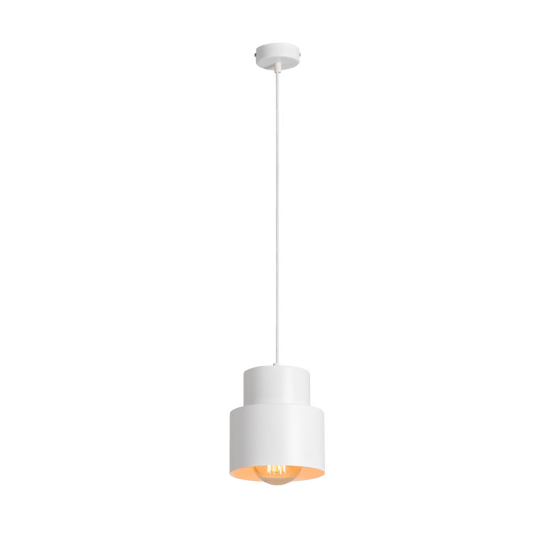 Lennie 1 - Light Single Pendant, White