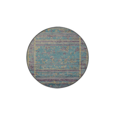 Machine Washable Gray Area Rug