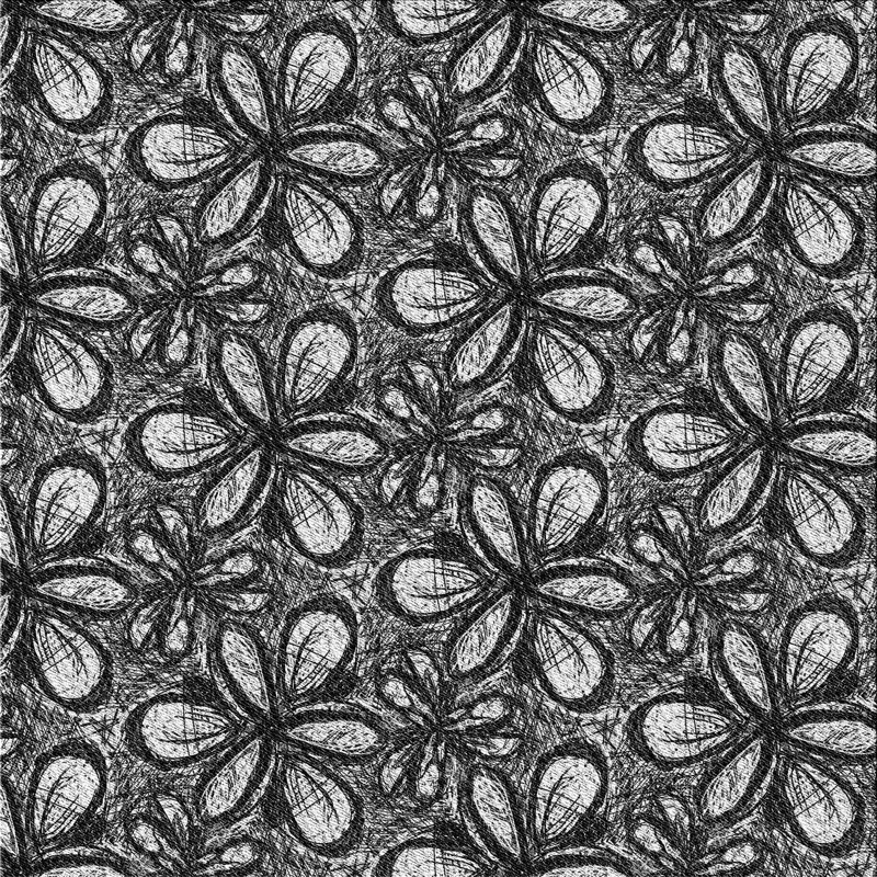 Tapis gris, Carré 4 pi