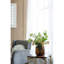 Vase de table en verre 7,9 "brun / noir Henderikus