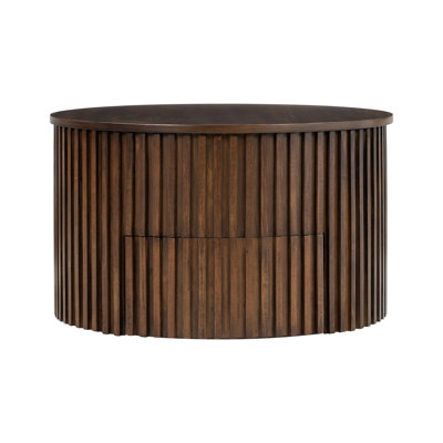 Round Lift Top Danio with Hidden Storage and Drawer